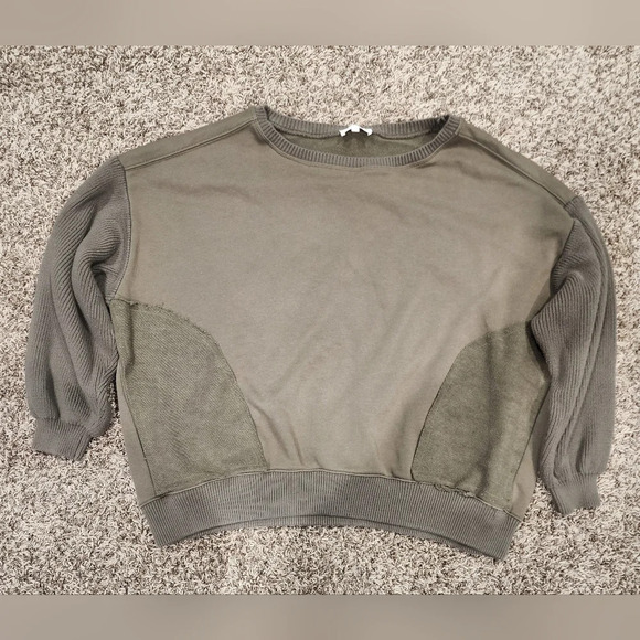 bohme Sweaters - Bohme Sweater pockets olive size XL